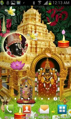 Tirupati Balaji LIve Wallpaper android App screenshot 1